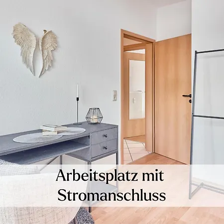Traumferienwohnung Domblick 2 - Altstadtnah & Zentral, Zwei Schlafzimmer Mit Balkon